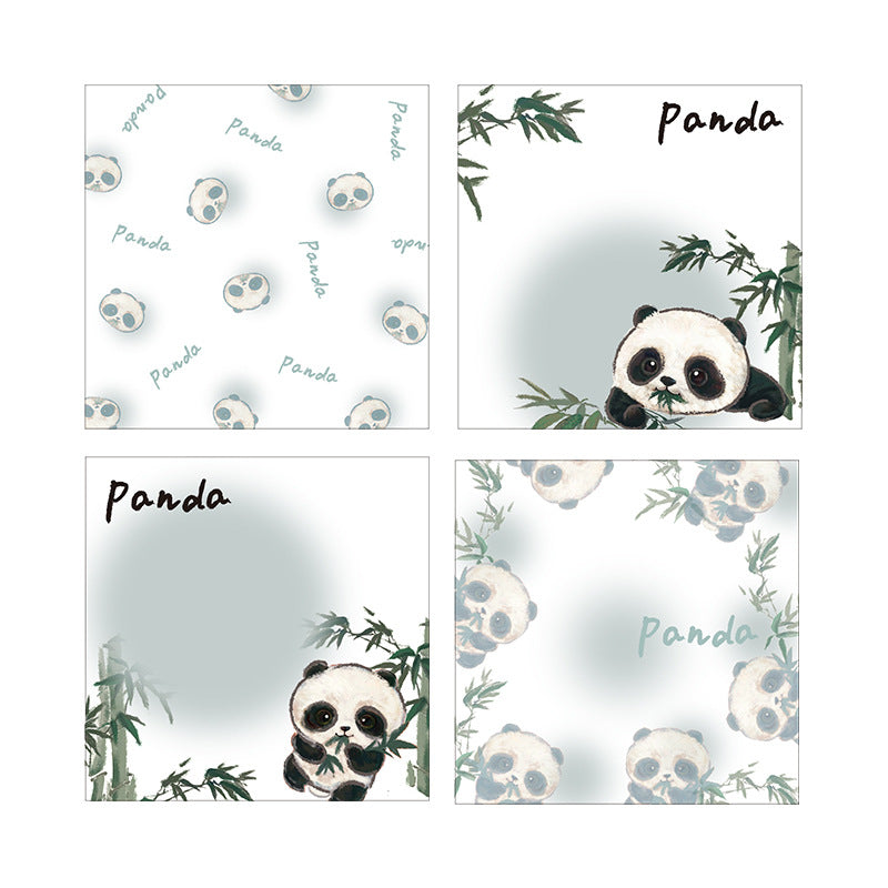 Wholesale Cartoon Cute Panda Paper Sticky Notes